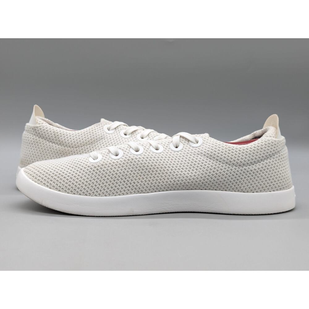 Allbirds TP Tree Pipers Men's White Light Grey Knit Wool Sneakers Shoes Size 13 - Picture 6 of 10